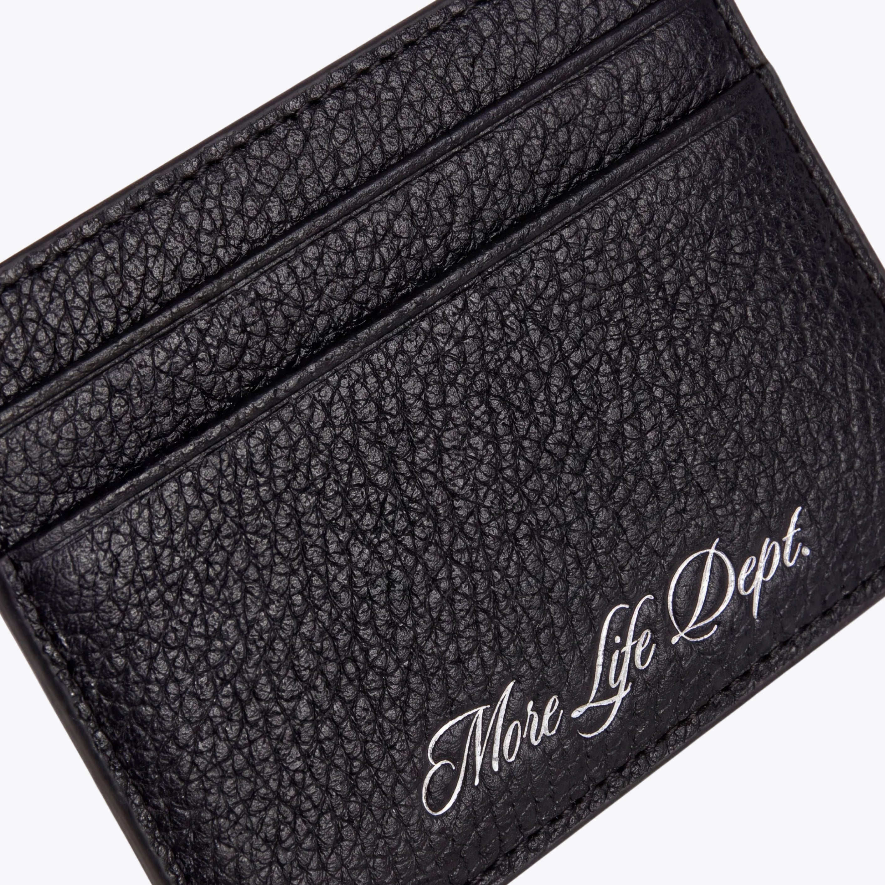 Signature Cardholder — Luxury Black