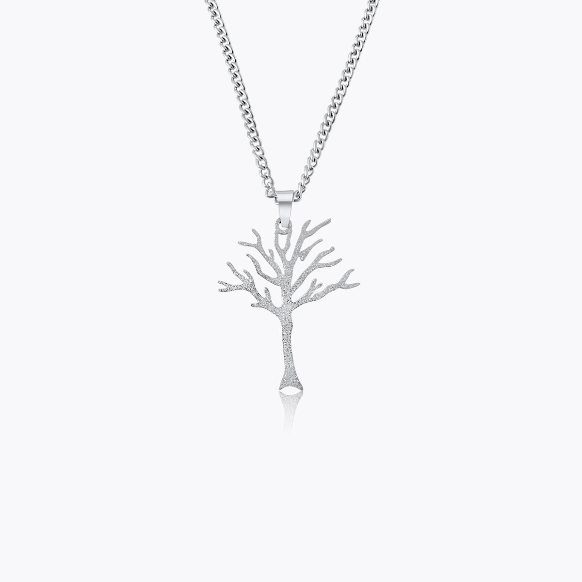 Frosted Tree of Life Chain