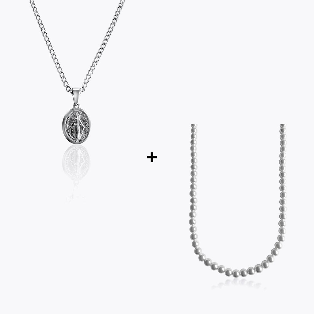 Vintage Saint Pearl Set