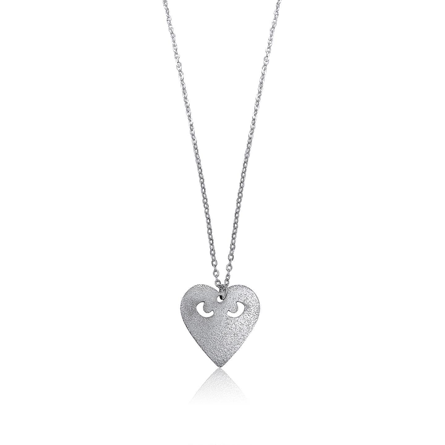Frosted Play Heart Chain